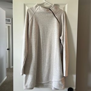 NWT Cozy Karma Asym Sweatshirt Dress